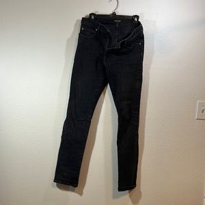 Flint and Tinder slim black jeans